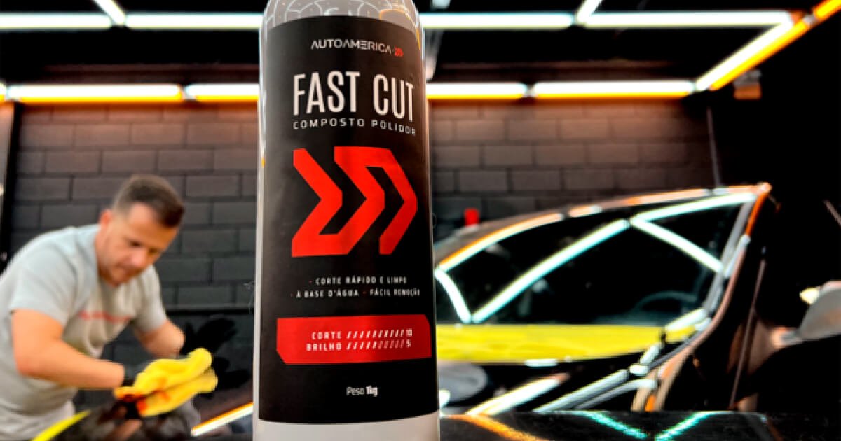 Imagem destaque Autoamerica apresenta novo lançamento_ o composto polidor Fast Cut