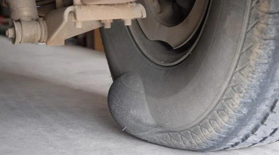 Bolhas no pneu - por que elas surgem - Autoamerica